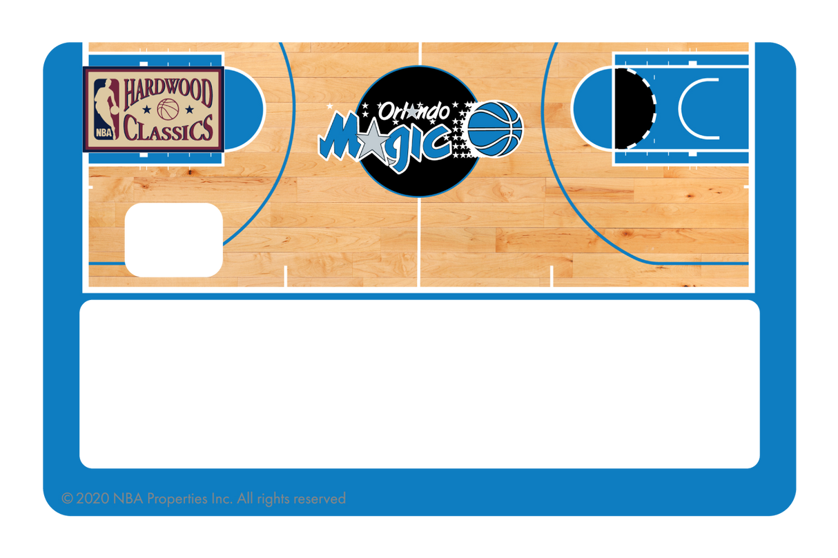 Orlando Magic: Retro Courtside Hardwood Classics - Card Covers - NBALAB - CUCU Covers