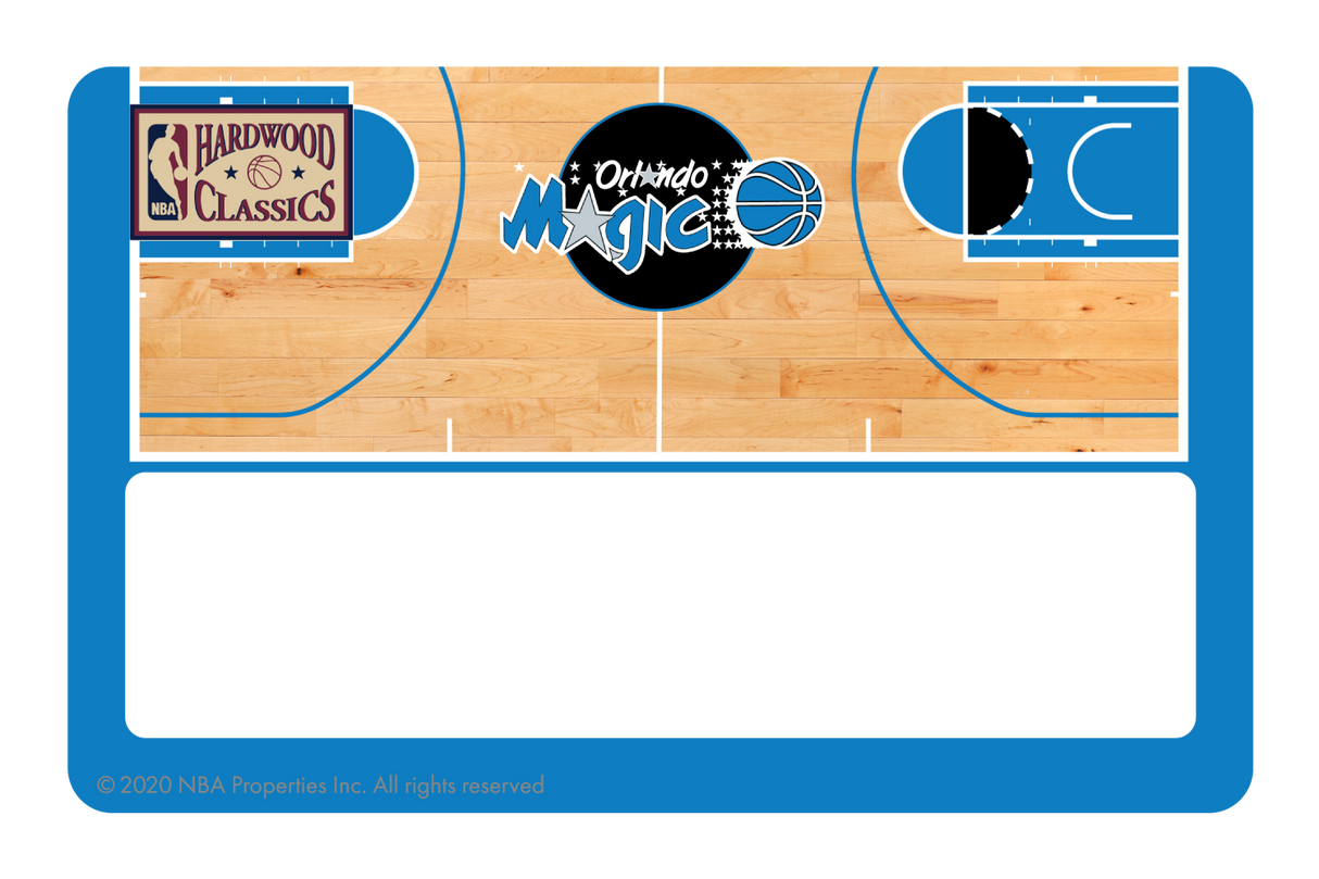 Orlando Magic: Retro Courtside Hardwood Classics - Card Covers - NBALAB - CUCU Covers