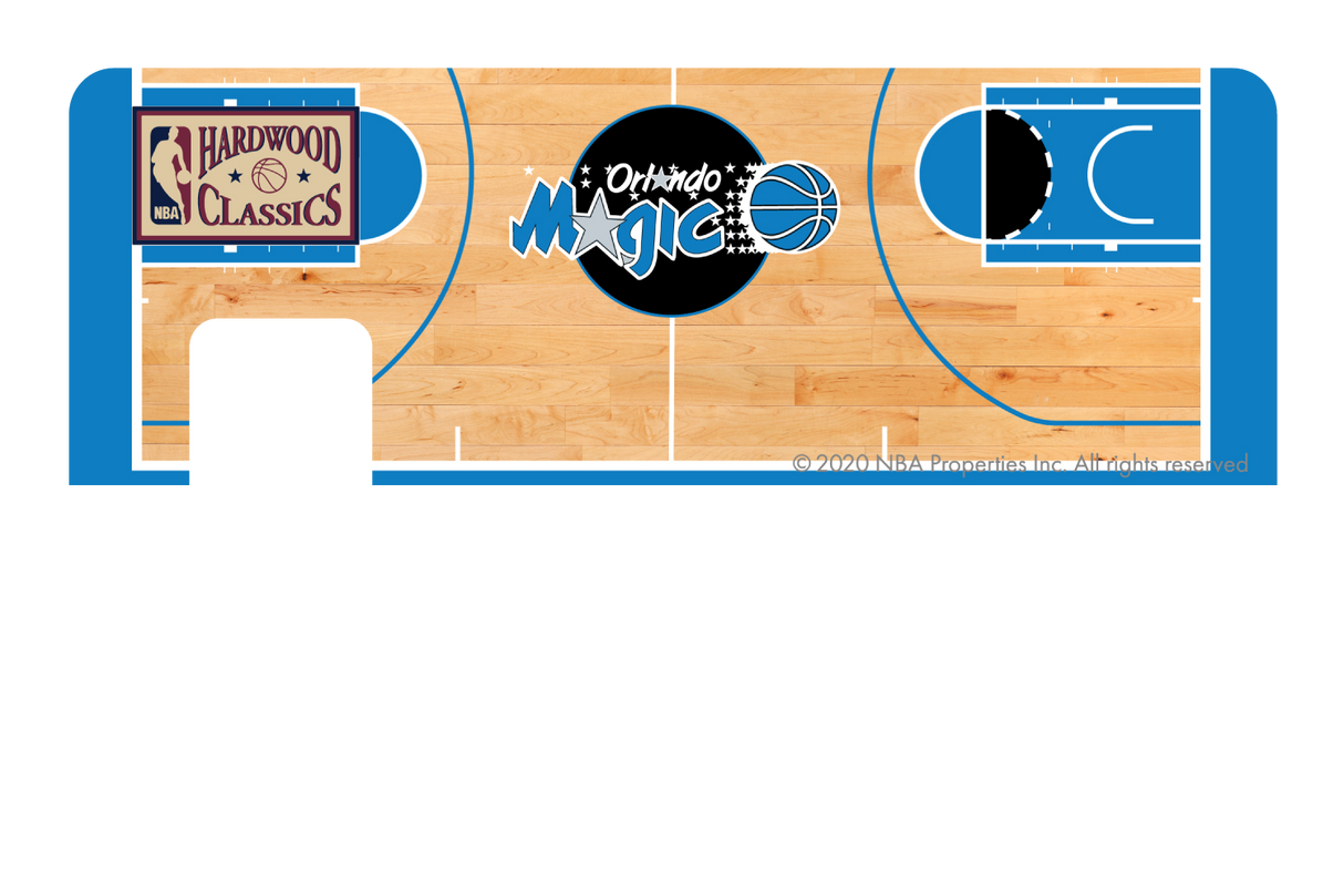 Orlando Magic: Retro Courtside Hardwood Classics - Card Covers - NBALAB - CUCU Covers