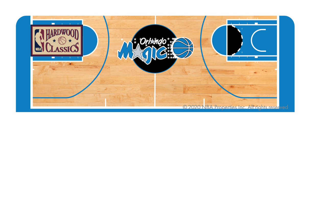 Orlando Magic: Retro Courtside Hardwood Classics - Card Covers - NBALAB - CUCU Covers