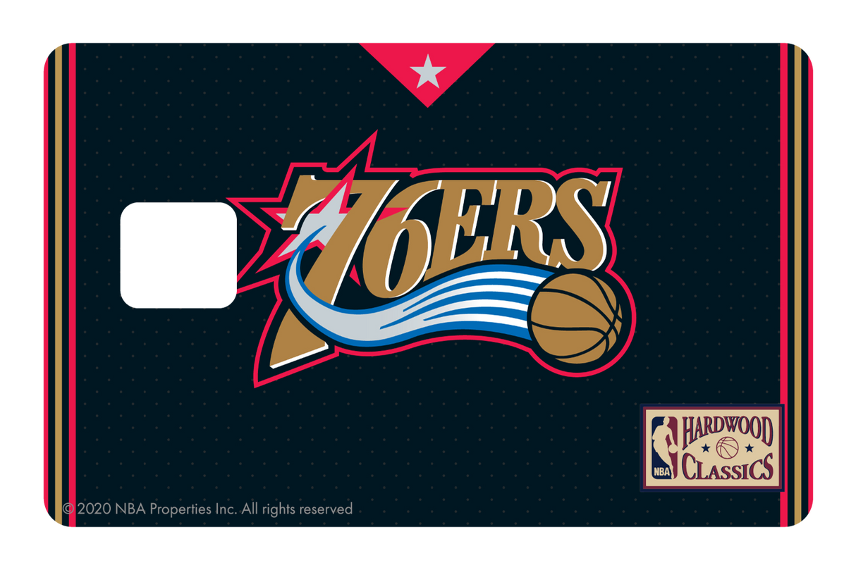 Philadelphia 76ers: Away Hardwood Classics - Card Covers - NBALAB - CUCU Covers
