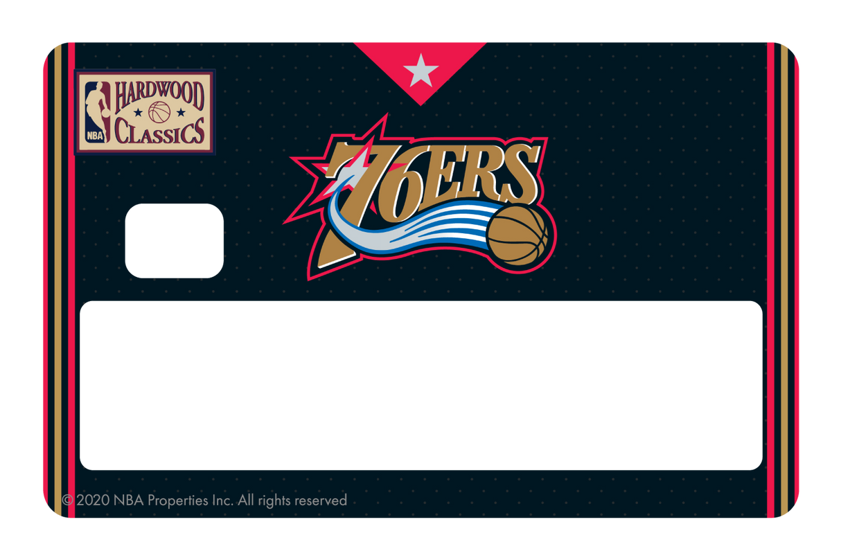 Philadelphia 76ers: Away Hardwood Classics - Card Covers - NBALAB - CUCU Covers