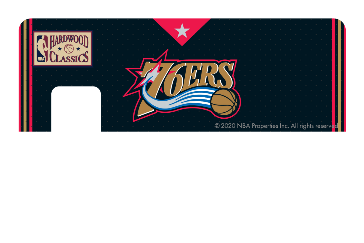 Philadelphia 76ers: Away Hardwood Classics - Card Covers - NBALAB - CUCU Covers