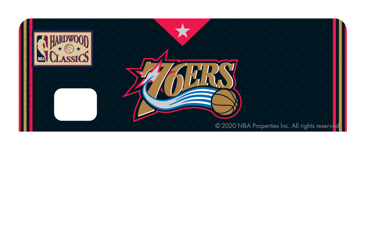 Philadelphia 76ers: Away Hardwood Classics - Card Covers - NBALAB - CUCU Covers