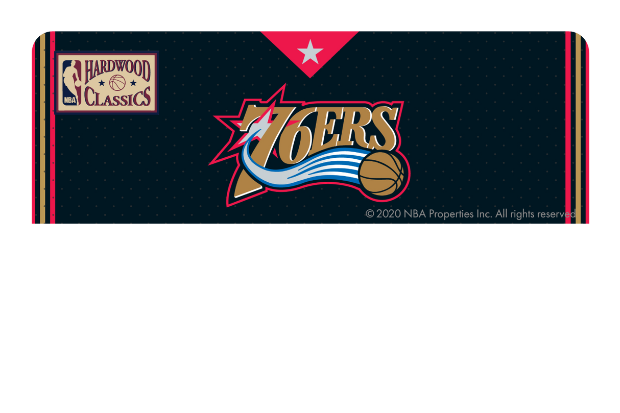 Philadelphia 76ers: Away Hardwood Classics - Card Covers - NBALAB - CUCU Covers