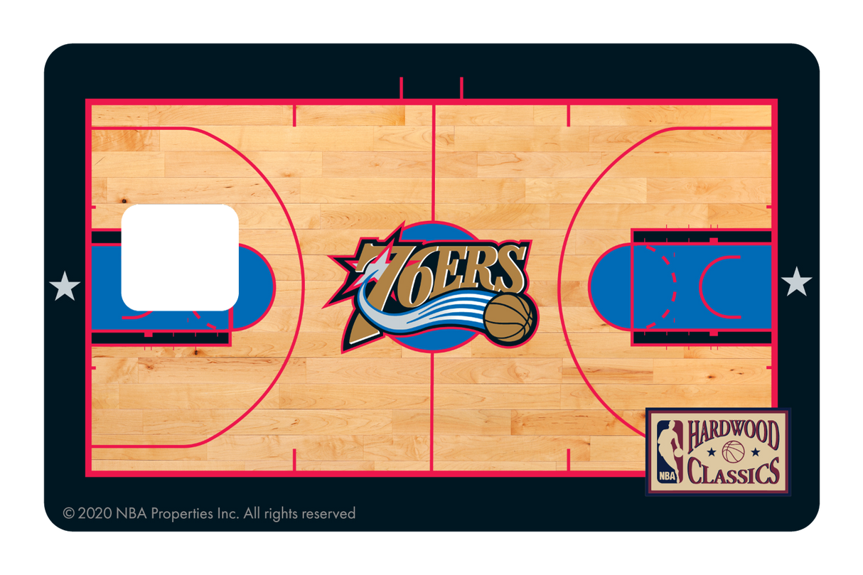 Philadelphia 76ers: Retro Courtside Hardwood Classics - Card Covers - NBALAB - CUCU Covers