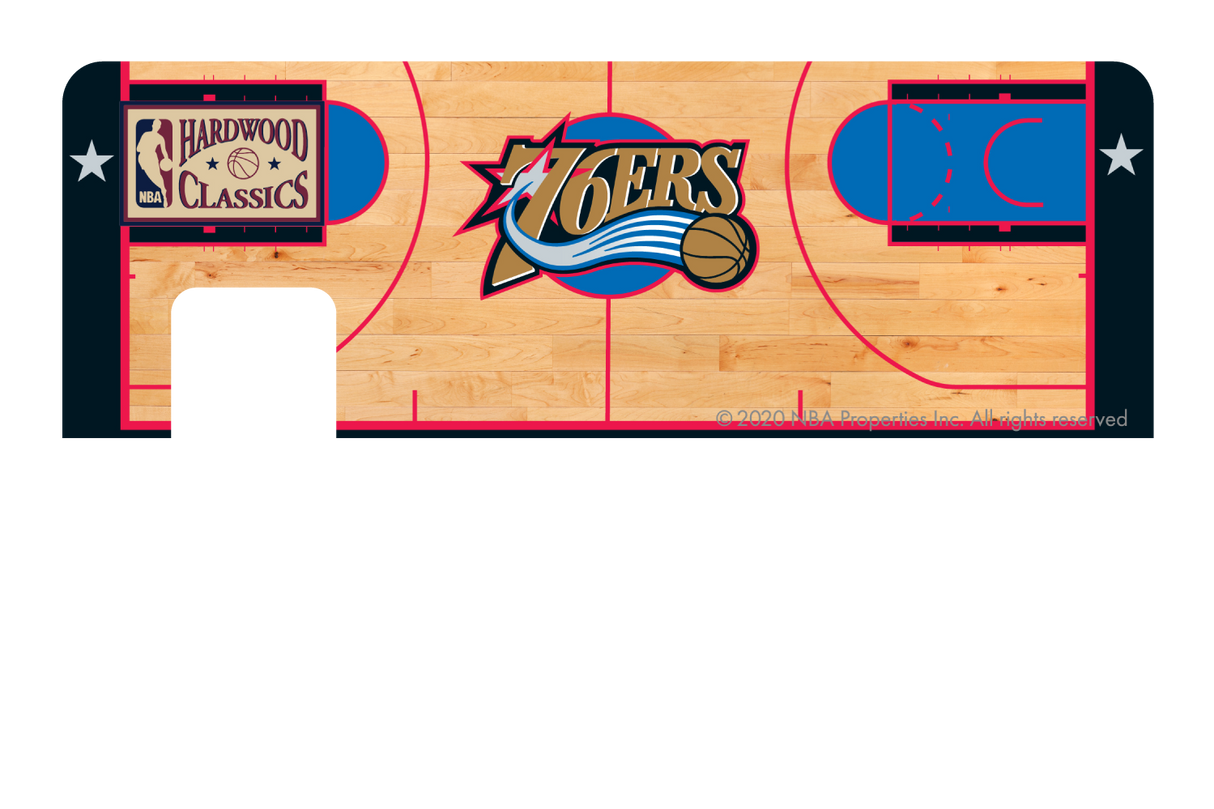 Philadelphia 76ers: Retro Courtside Hardwood Classics - Card Covers - NBALAB - CUCU Covers