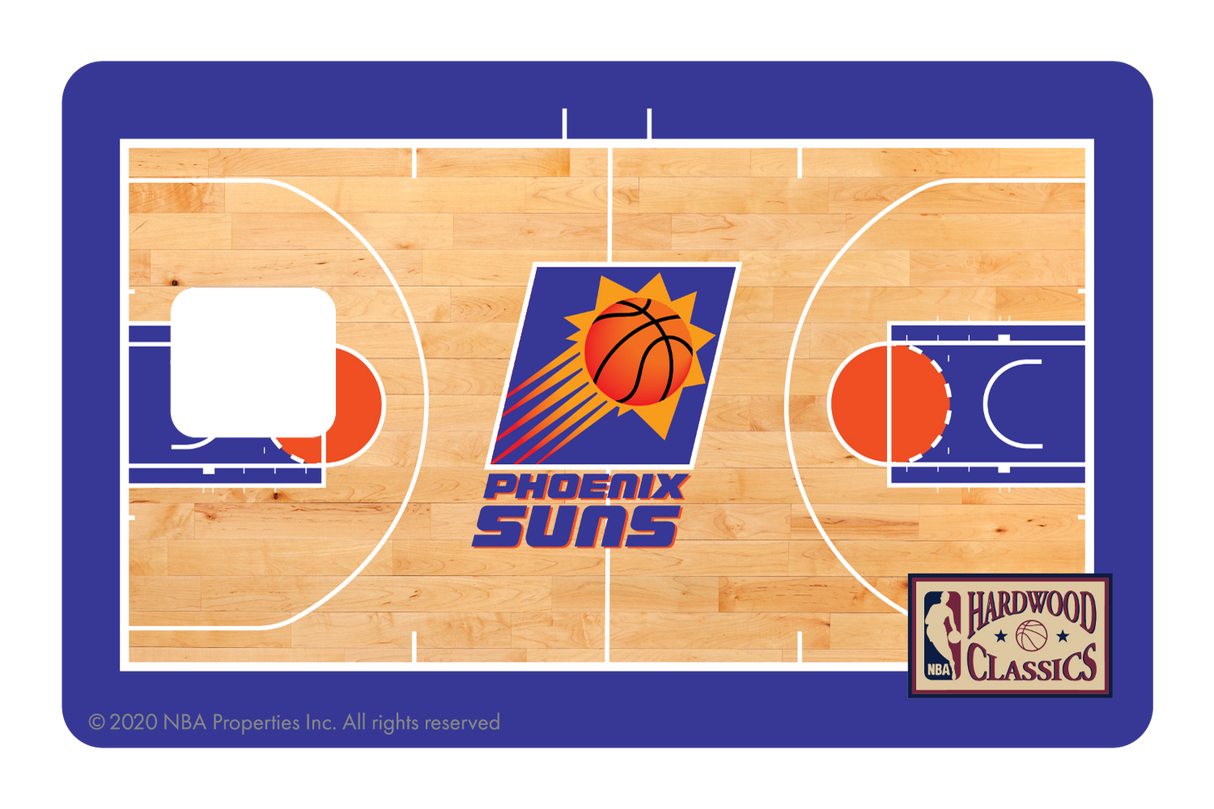 Phoenix Suns: Retro Courtside Hardwood Classics - Card Covers - NBALAB - CUCU Covers