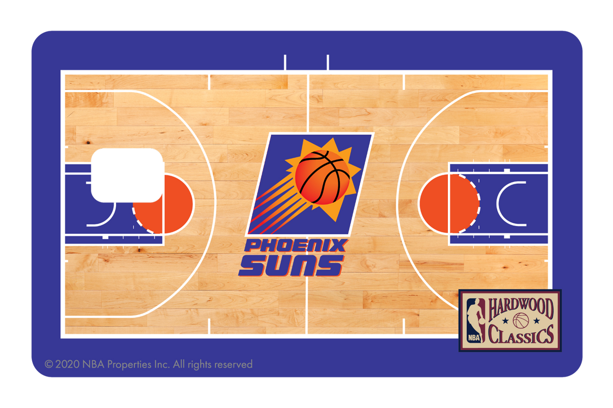 Phoenix Suns: Retro Courtside Hardwood Classics - Card Covers - NBALAB - CUCU Covers