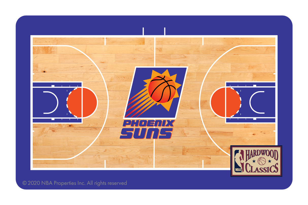 Phoenix Suns: Retro Courtside Hardwood Classics - Card Covers - NBALAB - CUCU Covers