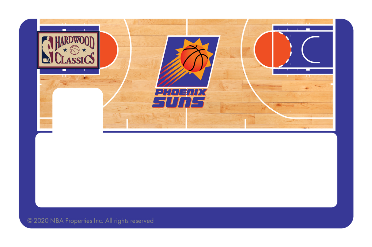 Phoenix Suns: Retro Courtside Hardwood Classics - Card Covers - NBALAB - CUCU Covers