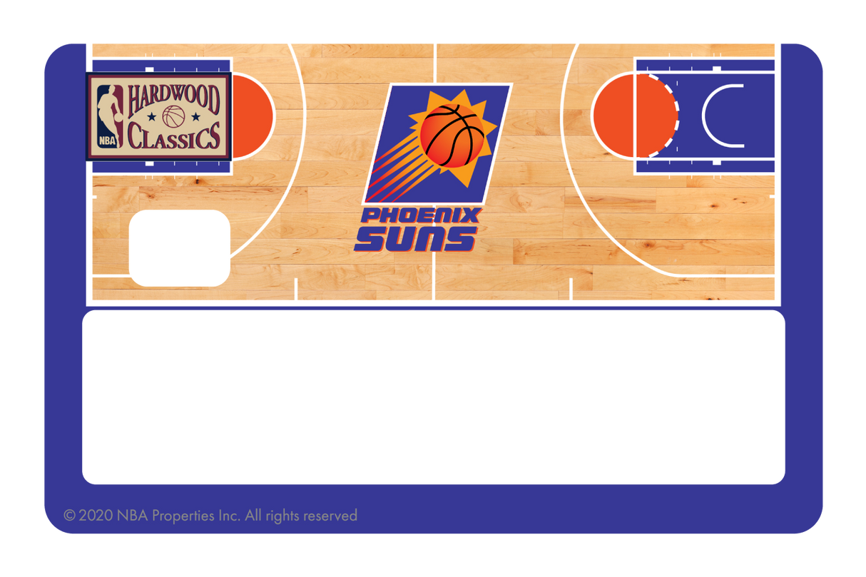 Phoenix Suns: Retro Courtside Hardwood Classics - Card Covers - NBALAB - CUCU Covers