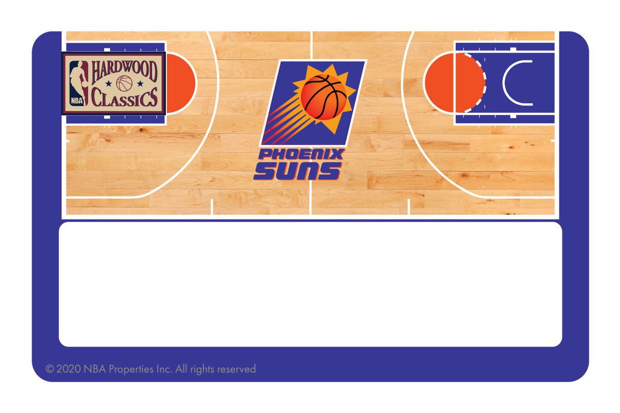 Phoenix Suns: Retro Courtside Hardwood Classics - Card Covers - NBALAB - CUCU Covers