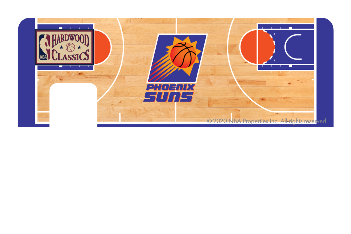 Phoenix Suns: Retro Courtside Hardwood Classics - Card Covers - NBALAB - CUCU Covers