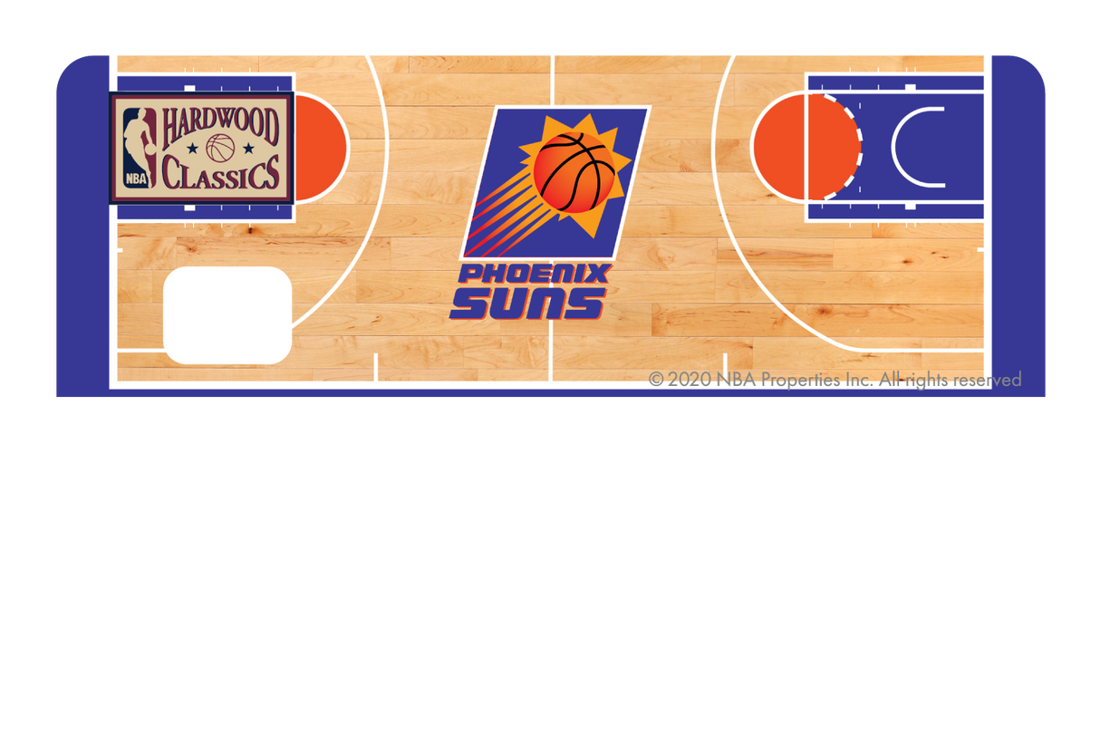 Phoenix Suns: Retro Courtside Hardwood Classics - Card Covers - NBALAB - CUCU Covers