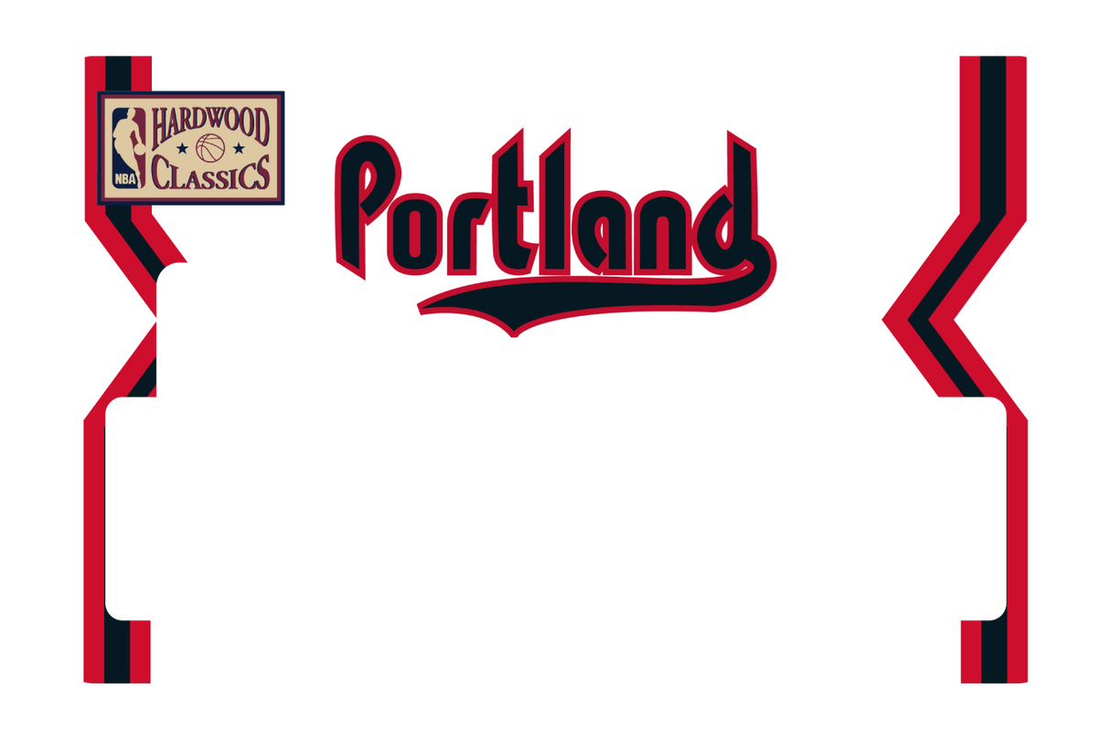 Portland Trailblazers: Home Warmups Hardwood Classics - Card Covers - NBALAB - CUCU Covers