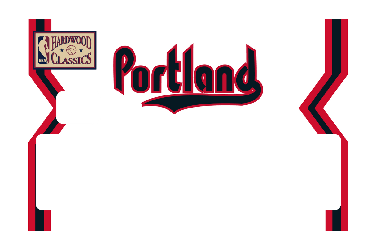 Portland Trailblazers: Home Warmups Hardwood Classics - Card Covers - NBALAB - CUCU Covers