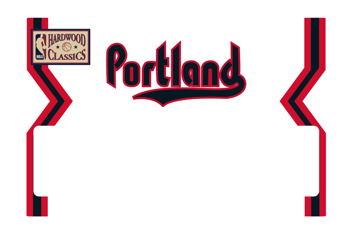 Portland Trailblazers: Home Warmups Hardwood Classics - Card Covers - NBALAB - CUCU Covers