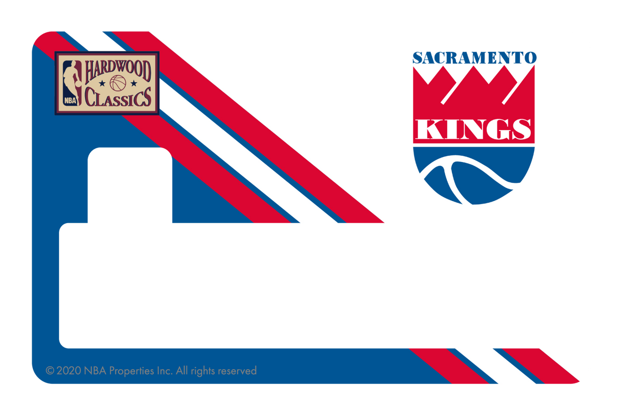 Sacramento Kings: Home Warmups Hardwood Classics - Card Covers - NBALAB - CUCU Covers