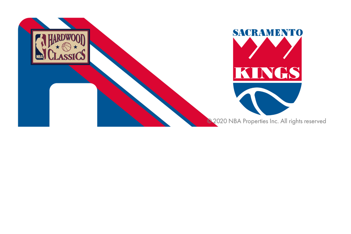 Sacramento Kings: Home Warmups Hardwood Classics - Card Covers - NBALAB - CUCU Covers