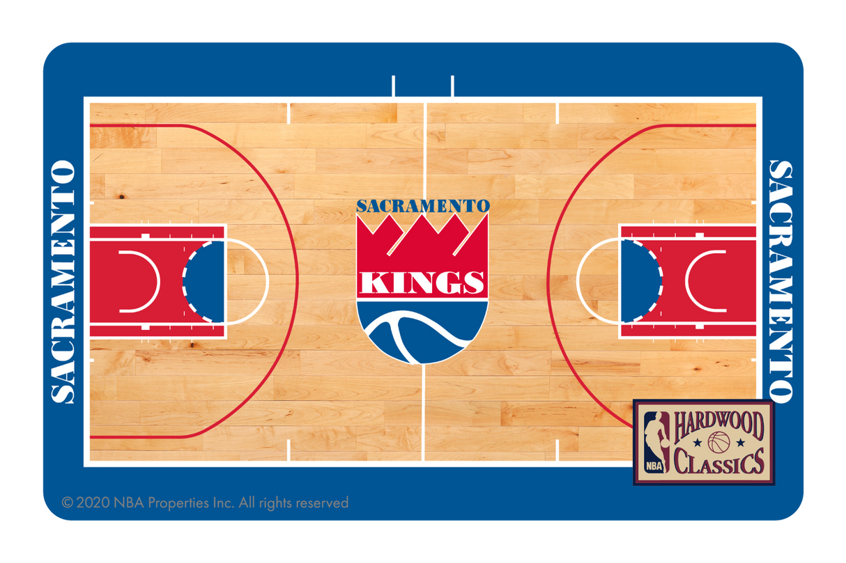 Sacramento Kings: Retro Courtside Hardwood Classics - Card Covers - NBALAB - CUCU Covers