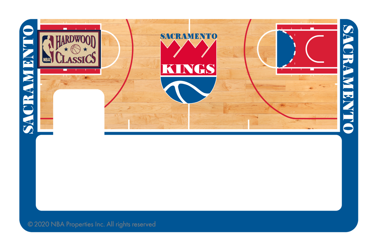 Sacramento Kings: Retro Courtside Hardwood Classics - Card Covers - NBALAB - CUCU Covers