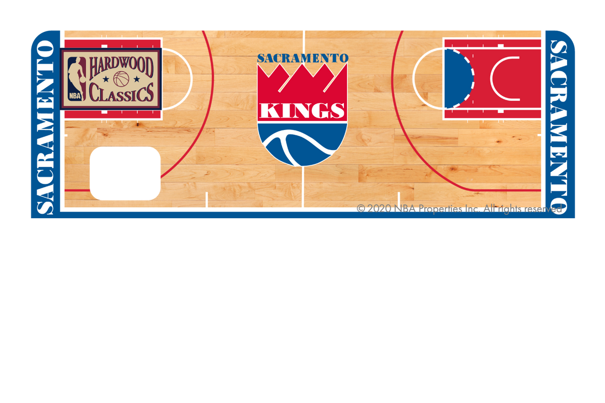 Sacramento Kings: Retro Courtside Hardwood Classics - Card Covers - NBALAB - CUCU Covers