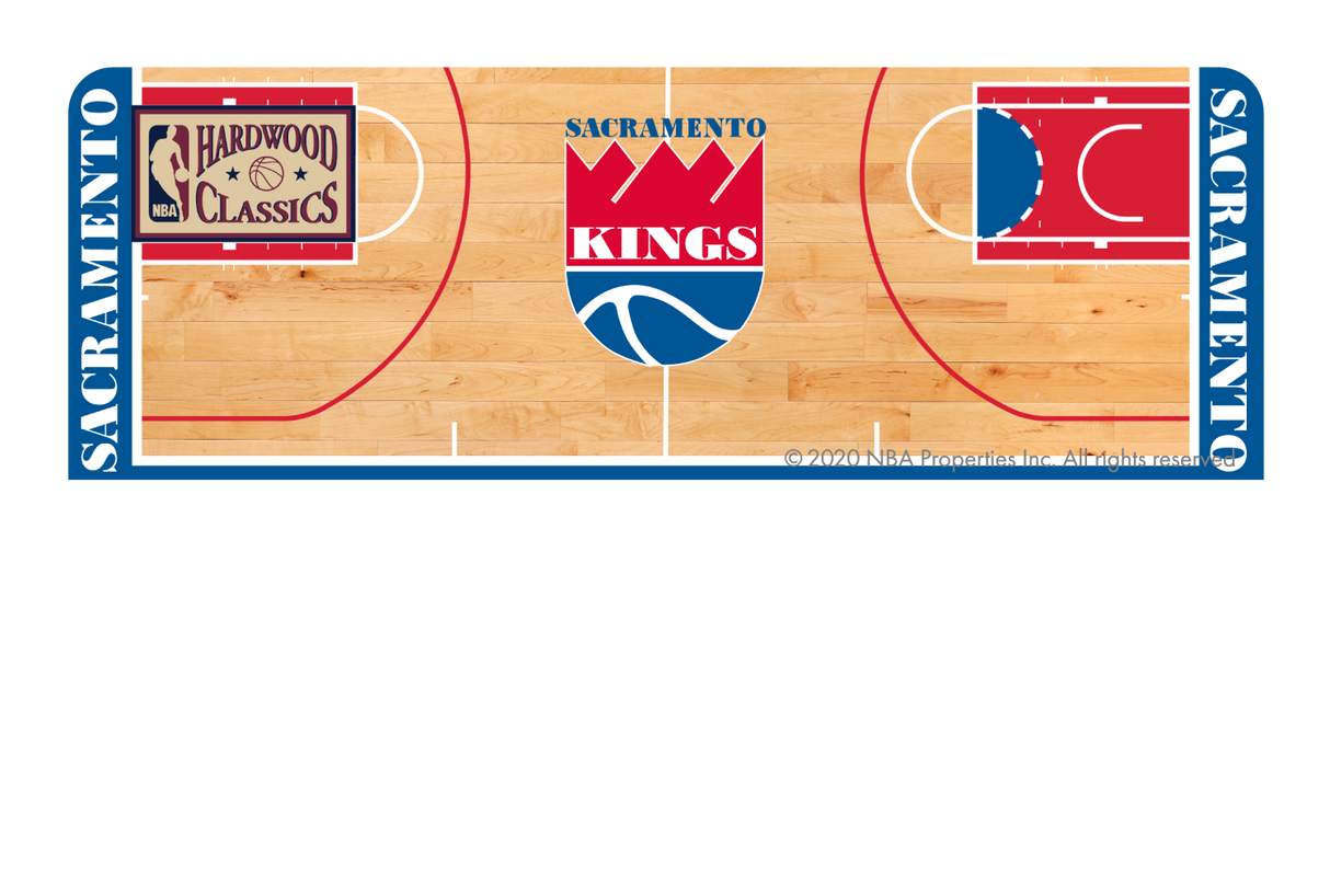 Sacramento Kings: Retro Courtside Hardwood Classics - Card Covers - NBALAB - CUCU Covers