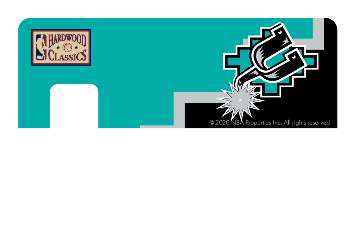 San Antonio Spurs: Uptempo Hardwood Classics - Card Covers - NBALAB - CUCU Covers