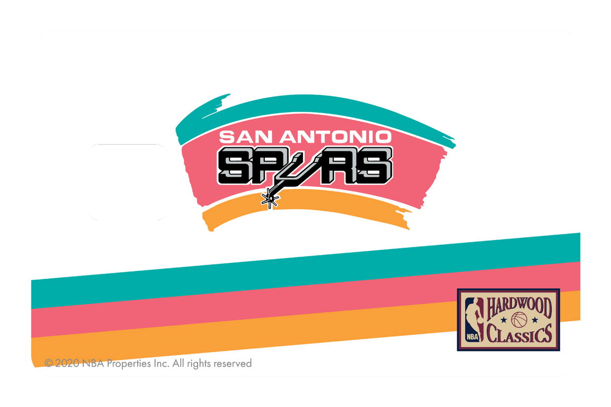 San Antonio Spurs: Home Warmups Hardwood Classics - Card Covers - NBALAB - CUCU Covers