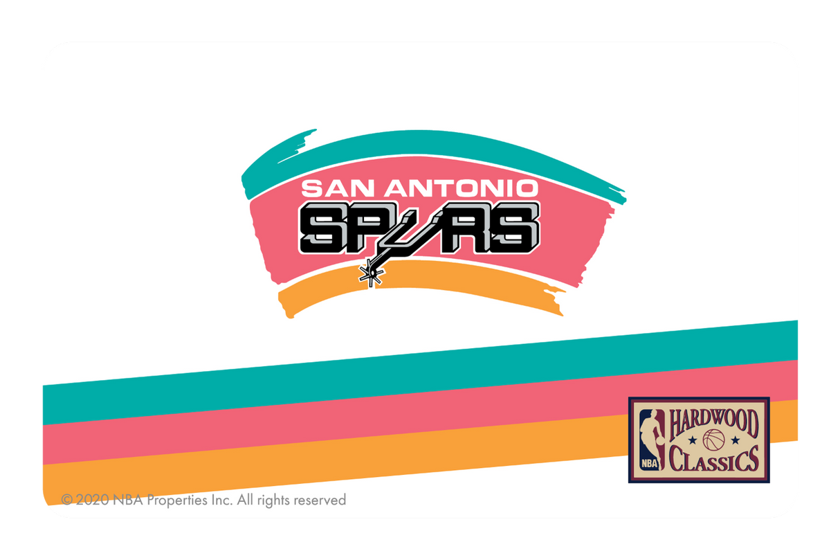 San Antonio Spurs: Home Warmups Hardwood Classics - Card Covers - NBALAB - CUCU Covers