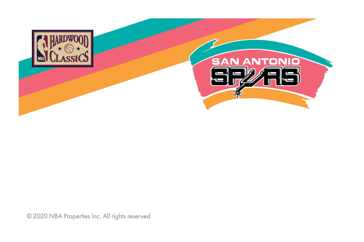 San Antonio Spurs: Home Warmups Hardwood Classics - Card Covers - NBALAB - CUCU Covers