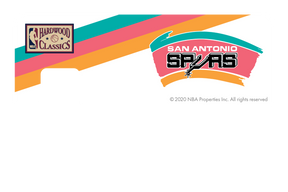 San Antonio Spurs: Home Warmups Hardwood Classics