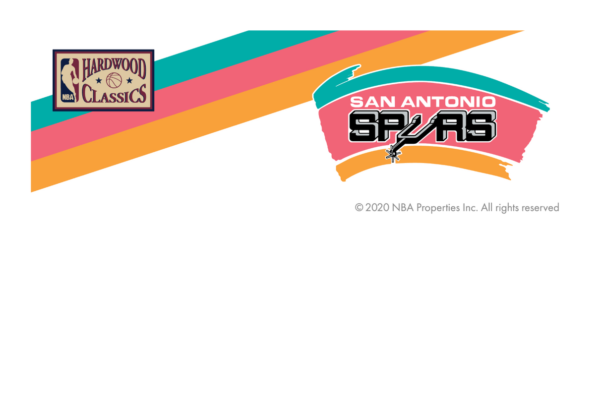 San Antonio Spurs: Home Warmups Hardwood Classics - Card Covers - NBALAB - CUCU Covers