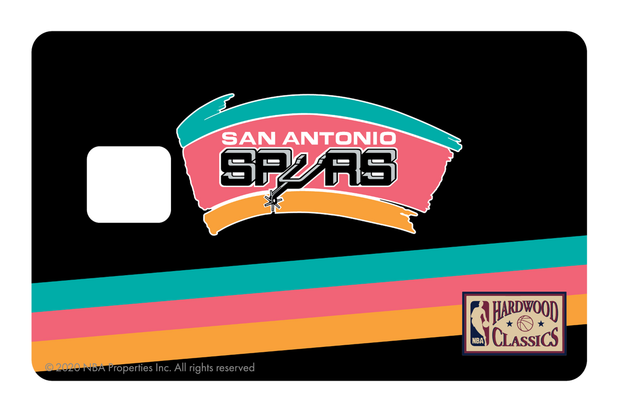 San Antonio Spurs: Away Warmups Hardwood Classics - Card Covers - NBALAB - CUCU Covers