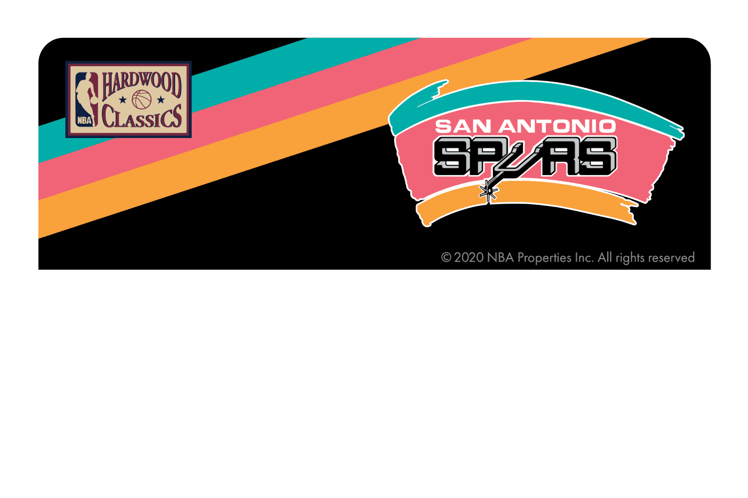 San Antonio Spurs: Away Warmups Hardwood Classics
