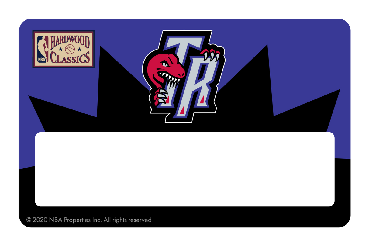 Toronto Raptors: Away Warmups Hardwood Classics - Card Covers - NBALAB - CUCU Covers