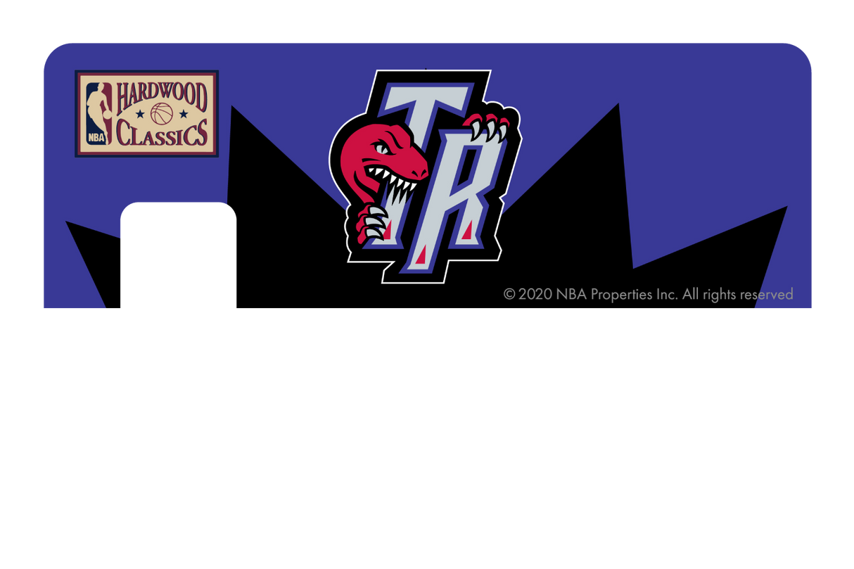 Toronto Raptors: Away Warmups Hardwood Classics - Card Covers - NBALAB - CUCU Covers