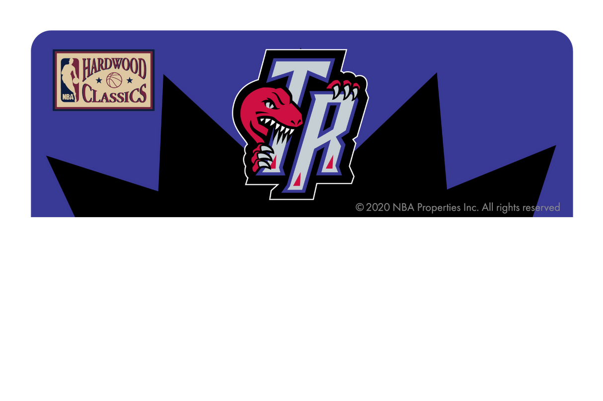 Toronto Raptors: Away Warmups Hardwood Classics - Card Covers - NBALAB - CUCU Covers