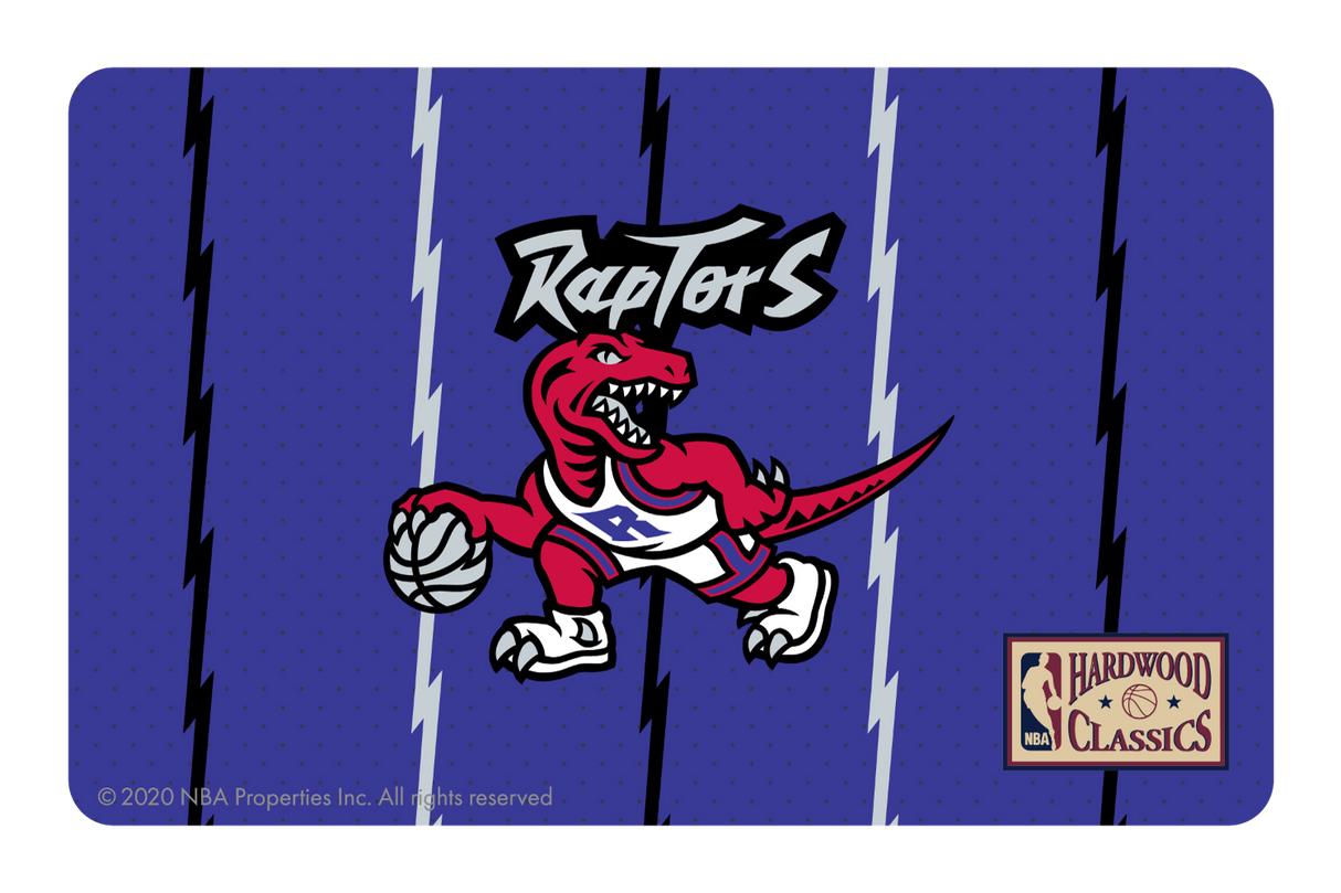 Toronto Raptors: Away Hardwood Classics - Card Covers - NBALAB - CUCU Covers
