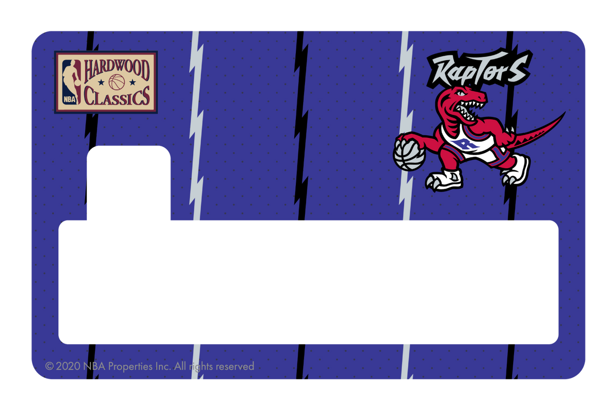 Toronto Raptors: Away Hardwood Classics - Card Covers - NBALAB - CUCU Covers