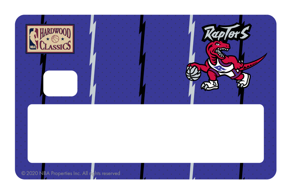 Toronto Raptors: Away Hardwood Classics - Card Covers - NBALAB - CUCU Covers