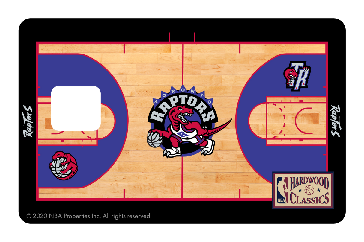 Toronto Raptors: Retro Courtside Hardwood Classics - Card Covers - NBALAB - CUCU Covers