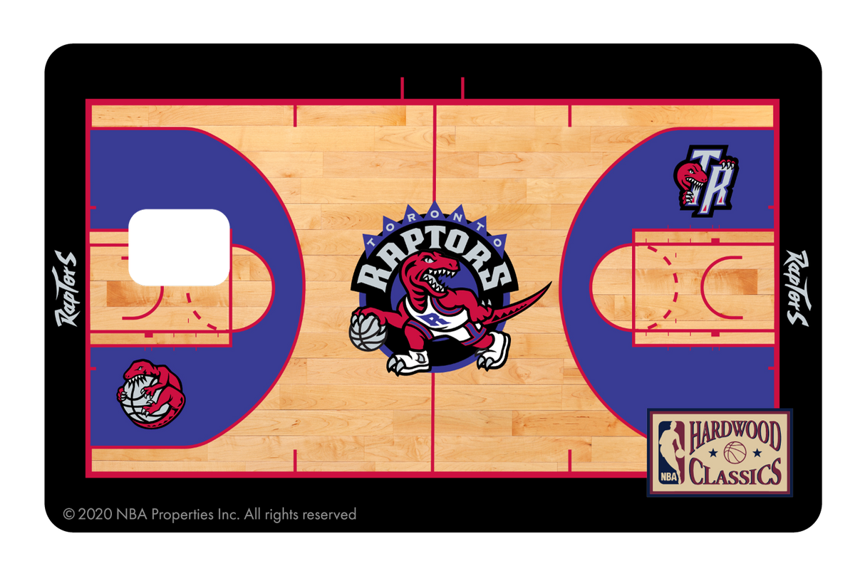 Toronto Raptors: Retro Courtside Hardwood Classics - Card Covers - NBALAB - CUCU Covers
