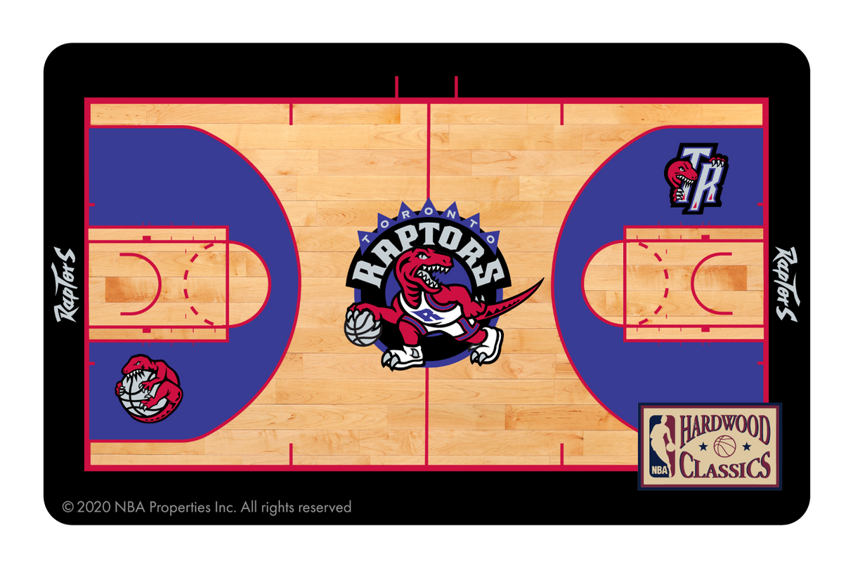 Toronto Raptors: Retro Courtside Hardwood Classics - Card Covers - NBALAB - CUCU Covers
