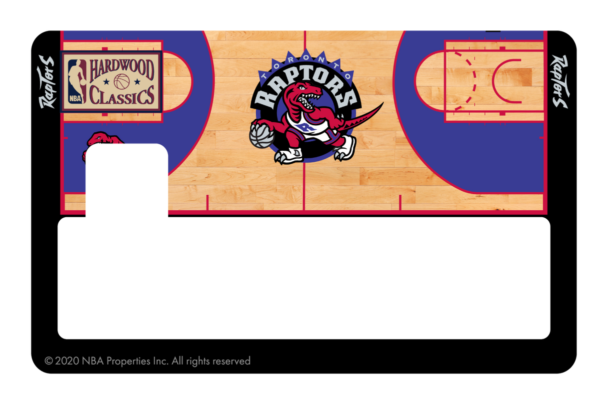 Toronto Raptors: Retro Courtside Hardwood Classics - Card Covers - NBALAB - CUCU Covers
