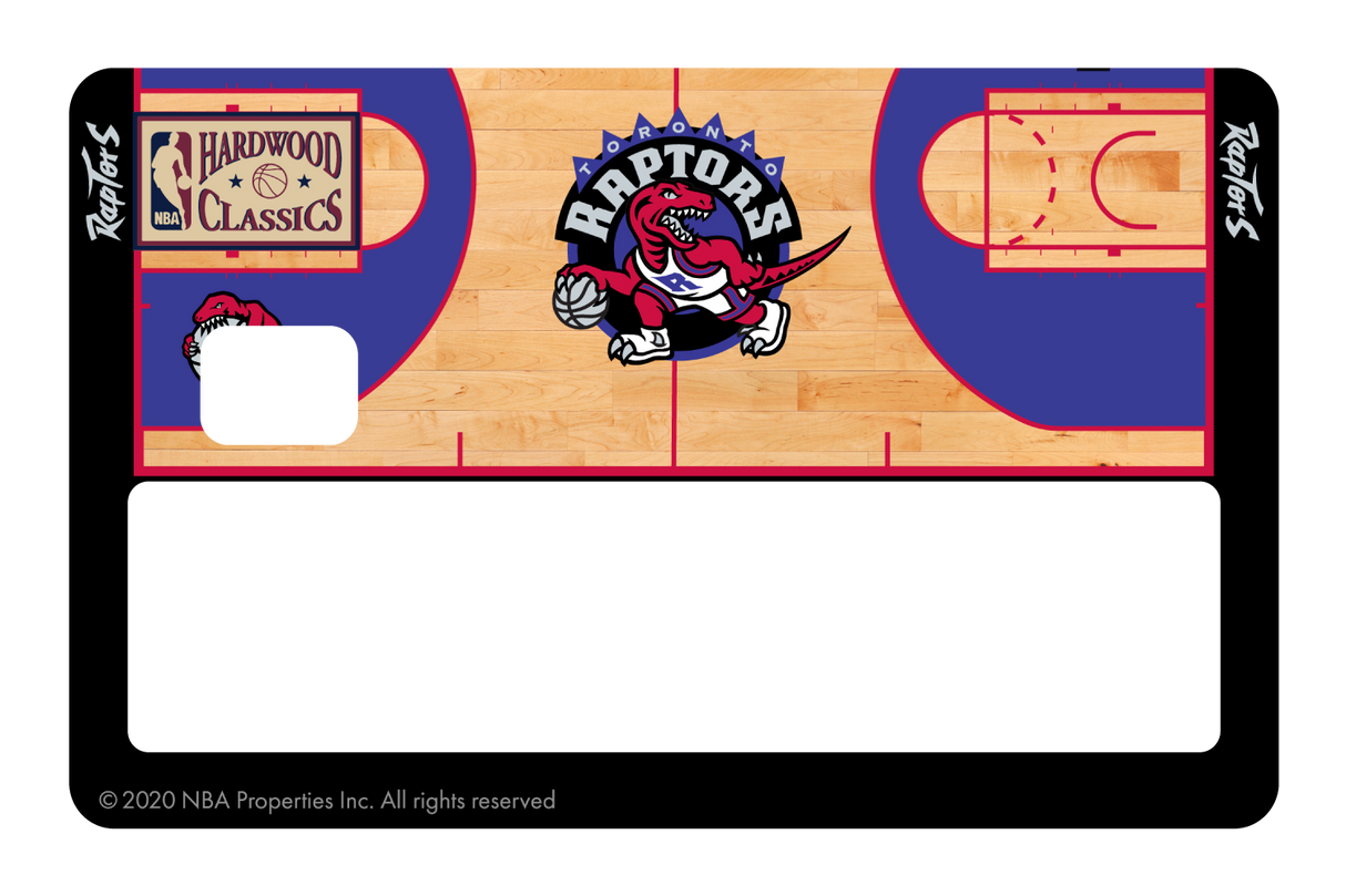 Toronto Raptors: Retro Courtside Hardwood Classics - Card Covers - NBALAB - CUCU Covers