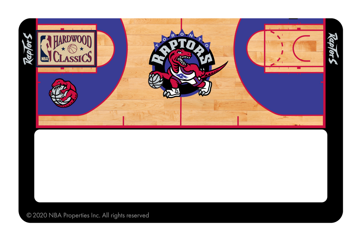 Toronto Raptors: Retro Courtside Hardwood Classics - Card Covers - NBALAB - CUCU Covers