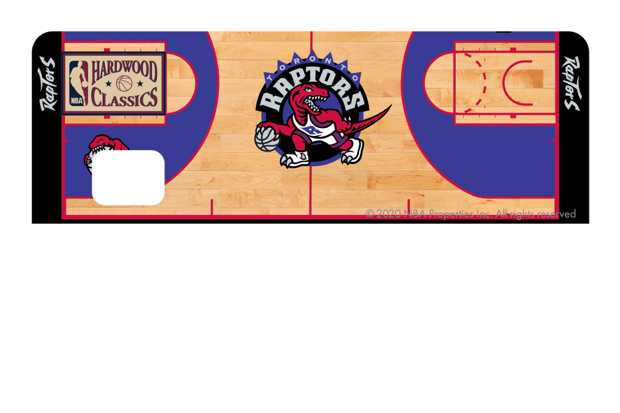 Toronto Raptors: Retro Courtside Hardwood Classics - Card Covers - NBALAB - CUCU Covers
