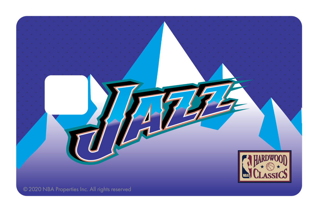 Utah Jazz: Away Hardwood Classics - Card Covers - NBALAB - CUCU Covers